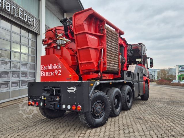 Camion à usage spécial TUROX 8x8 Eschlböck Biber 92 Holzhacker / 1.512h