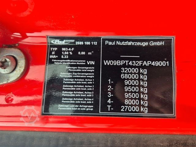 Speciale doeleinden vrachtwagen  TUROX 8x8 Eschlböck Biber 92 Holzhacker / 1.512h