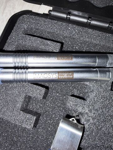 MAGSYS HGM09s Gaussmetre Manyetik Alan Ölçer seti MAGSYS HGM09s Gaussomierz Miernik pola magnetycznego komplet MAGSYS HGM09s Gaussomierz Miernik pola magnetycznego komplet