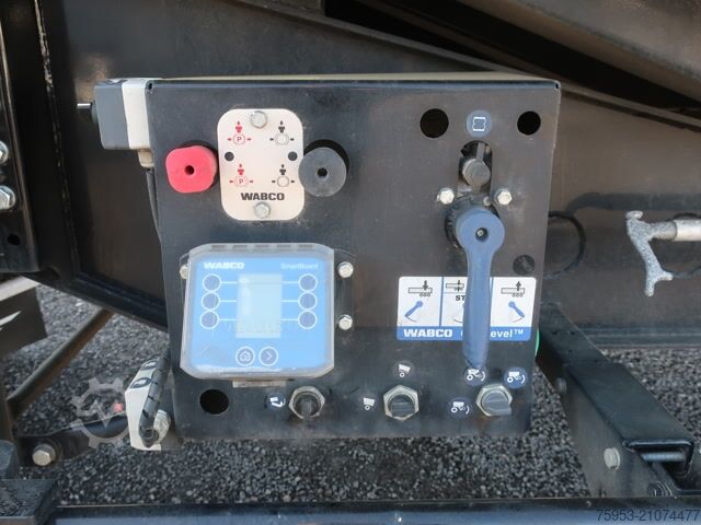 Tipper semitrailer Stas S300CX Ferrostar Steel 86m³ 2x Liftachse