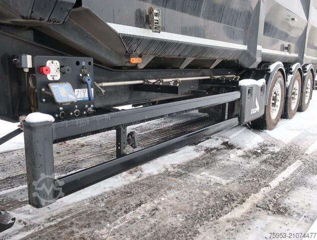 Tipper semitrailer Stas S300CX Ferrostar Steel 86m³ 2x Liftachse