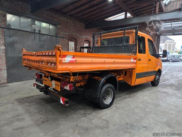 Driezijdige kipper bestelwagen MERCEDES-BENZ Sprinter DoKa 3 S Kipper 515 Motorschaden