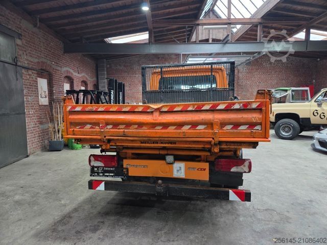 Driezijdige kipper bestelwagen MERCEDES-BENZ Sprinter DoKa 3 S Kipper 515 Motorschaden