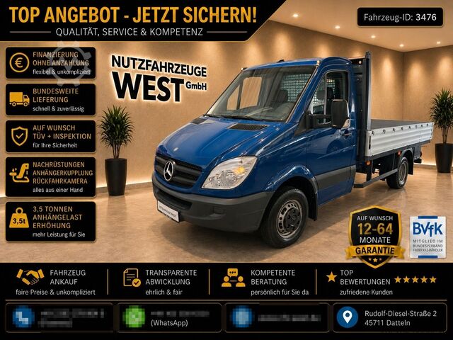 Pick-up panelvan MERCEDES-BENZ Sprinter 513/516 CDI Maxi Pritsche*Garantie*