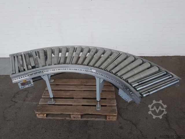 Rollenbaan 90° rechts Rollenbaan Gebhardt 610-550 IR850 + 300 + 150