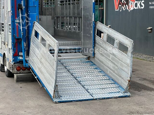 Rimorchio per trasporto cavalli PEZZIOLI RBA31 3.Stock Viehanhänger, Hubdach, Tränke
