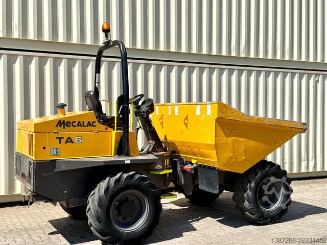 Otro MECALAC TA6 Dumper / 2022 BJ / 1.394 H