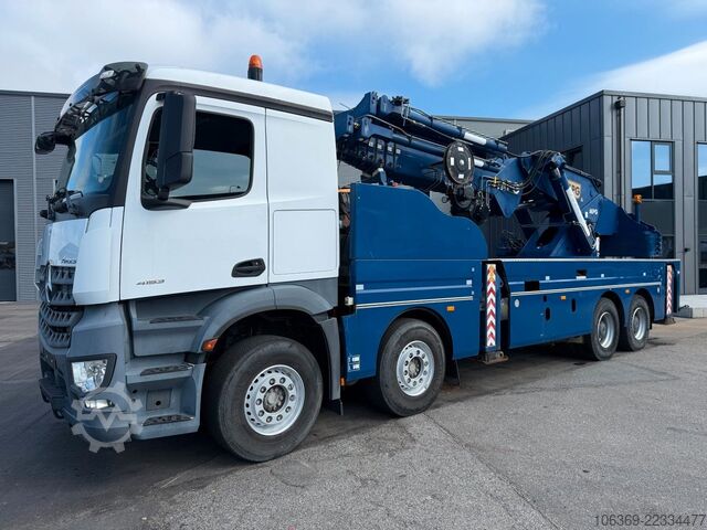 Grúa montada en camión MERCEDES-BENZ Arocs 4153 8x4 Crane / Grua MPG 220 TM7 Winch