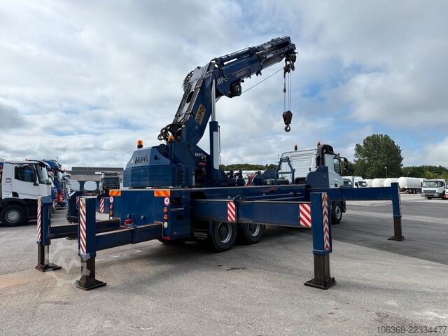 Grúa montada en camión MERCEDES-BENZ Arocs 4153 8x4 Crane / Grua MPG 220 TM7 Winch