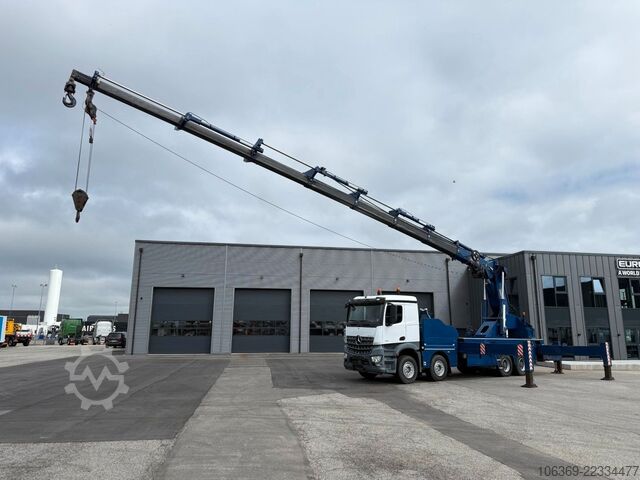 Grúa montada en camión MERCEDES-BENZ Arocs 4153 8x4 Crane / Grua MPG 220 TM7 Winch