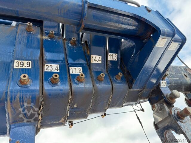 Grúa montada en camión MERCEDES-BENZ Arocs 4153 8x4 Crane / Grua MPG 220 TM7 Winch