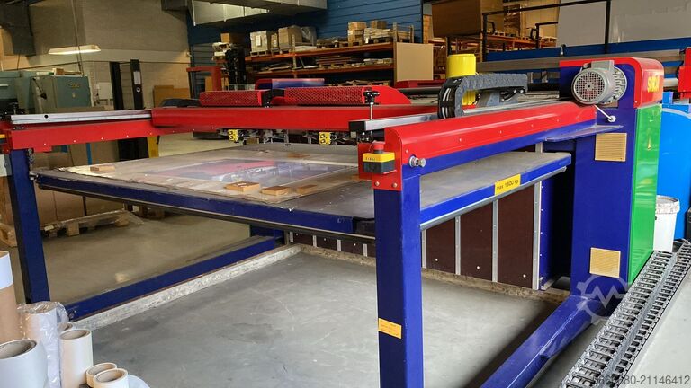 2 Colour 160x210 UVdryer Feeder Stacker SVECIA SAMX2 1600x2100 2Colour + Dry/Stack/Feed
