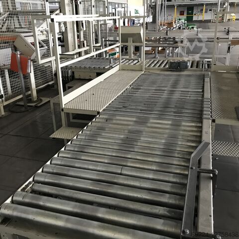 Transport de palettes verschiedene Hersteller z.B. Kettner. Rollen und Kettenbahnen