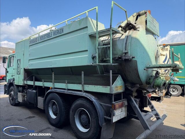 Kolkenzuiger MAN 33.414 6X4 Steel springs, RVS tank