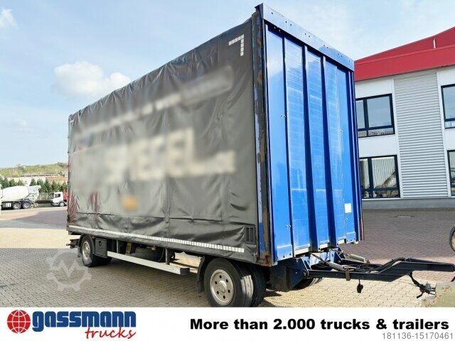 Remolque abierto con toldo RUFA DHS18-22