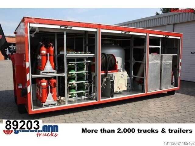 Roll-off konteyneri  Abrollcontainer/Abrollbehälter Sonderlöschmittel