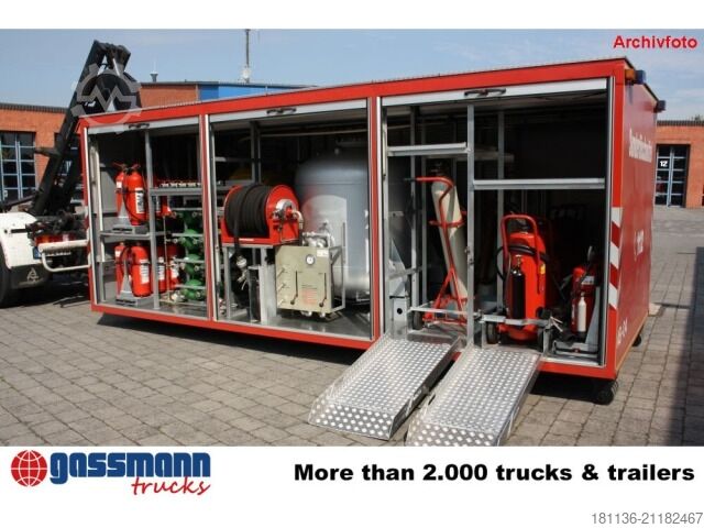 Roll-off konteyneri  Abrollcontainer/Abrollbehälter Sonderlöschmittel