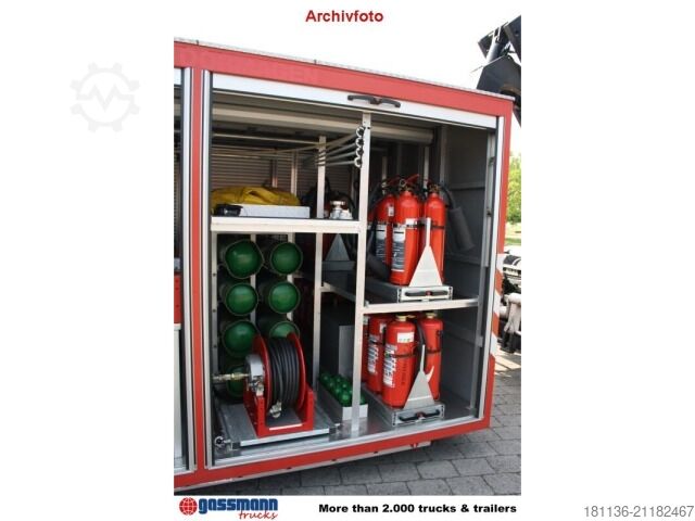 Roll-off konteyneri  Abrollcontainer/Abrollbehälter Sonderlöschmittel