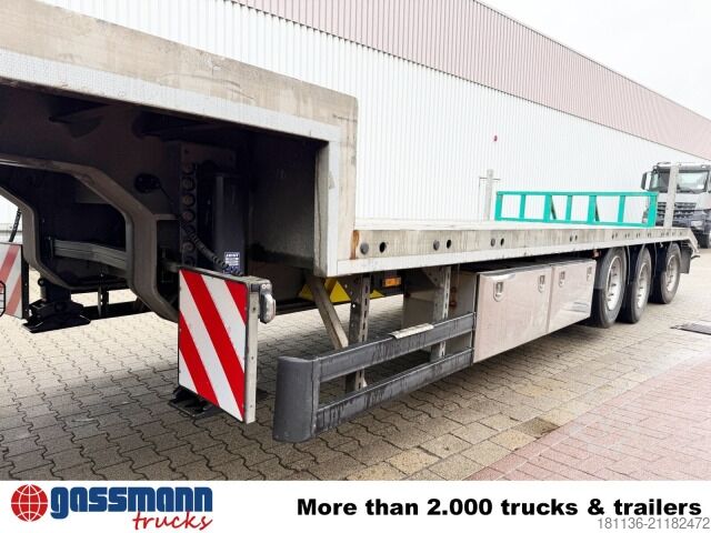 Nízkoložný návěs  Göbel LPRS 24, 3-A-Tieflader, Verzinkt,