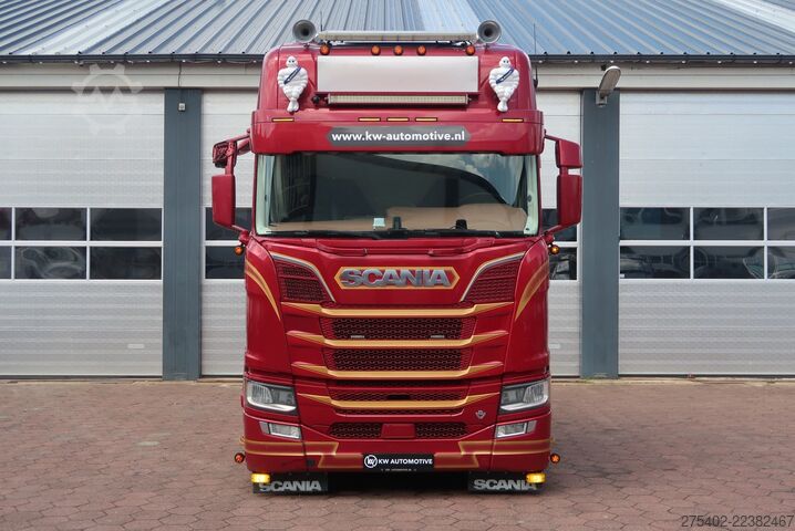  Scania R580 V8 NGS RETARDER/ FULL AIR/ HYDRAULICS/ ACC