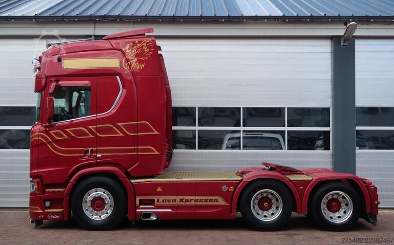  Scania R580 V8 NGS RETARDER/ FULL AIR/ HYDRAULICS/ ACC