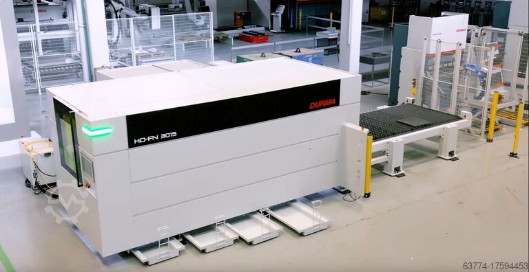 Lasersnijmachine DURMA VORFÜHRLASER HD-FN 3015 12 kW