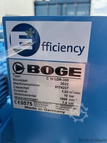Schroefcompressor Boge C10 Boge C10 LDR
