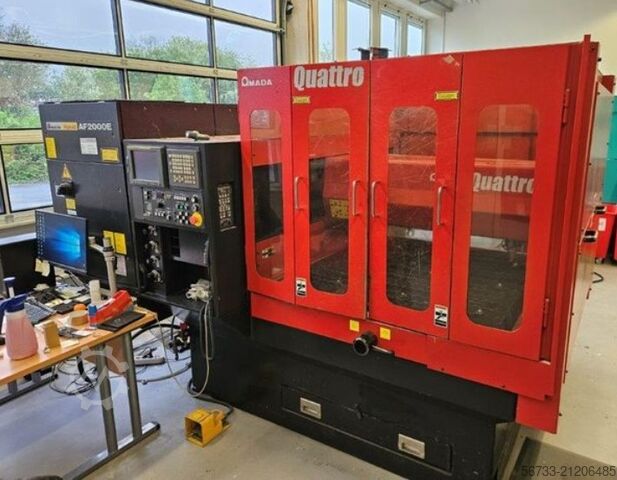 μηχανή κοπής με λέιζερ AMADA QUATTRO  2 KW