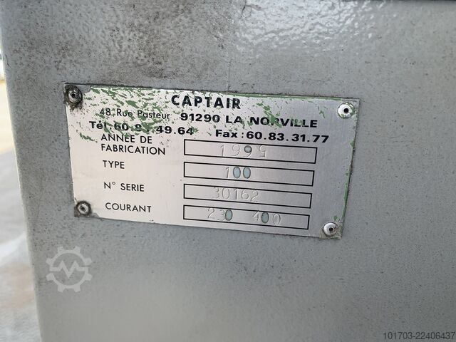 Εξαγωγέας καπνού συγκόλλησης CAPTAIR 100