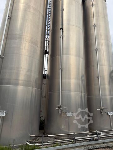 Silos in acciaio inox Zeppelin Edelstahlsilos 70 m³