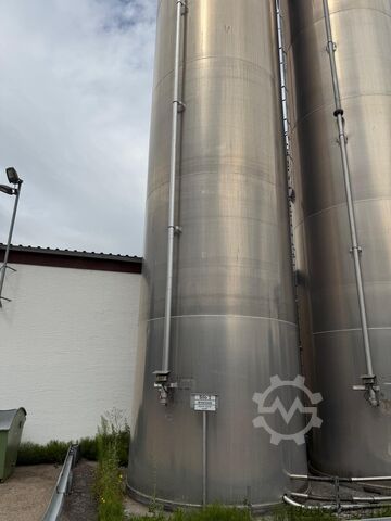 Silos in acciaio inox Zeppelin Edelstahlsilos 70 m³
