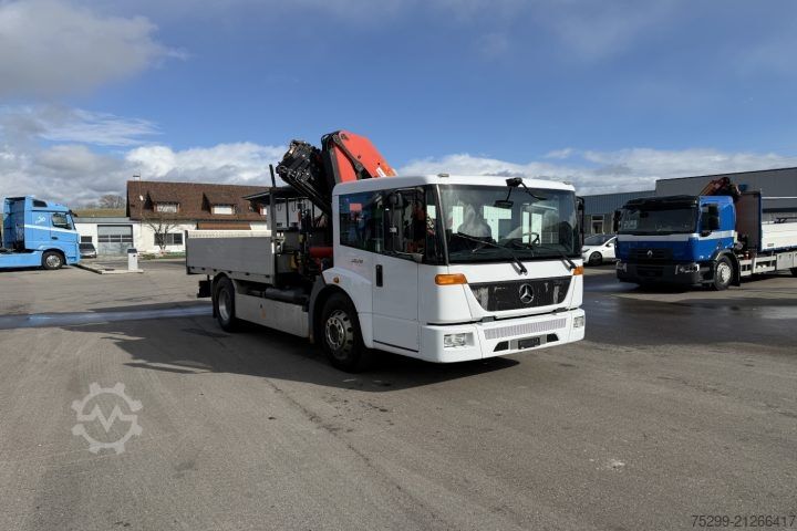 Γερανός τοποθετημένος σε φορτηγό Mercedes-Benz Econic 1828 4x2 PK16502 / Swiss-Vehicle