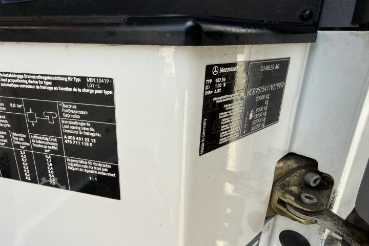 Γερανός τοποθετημένος σε φορτηγό Mercedes-Benz Econic 1828 4x2 PK16502 / Swiss-Vehicle
