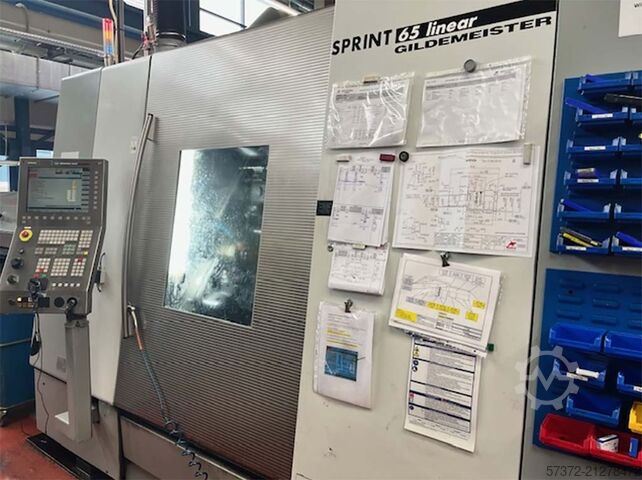 Horizontale CNC-draaibank met tegenspil DMG Gildemeister SPRINT 65 linear