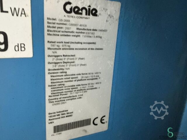 Hoogwerker Genie GS-2668RT