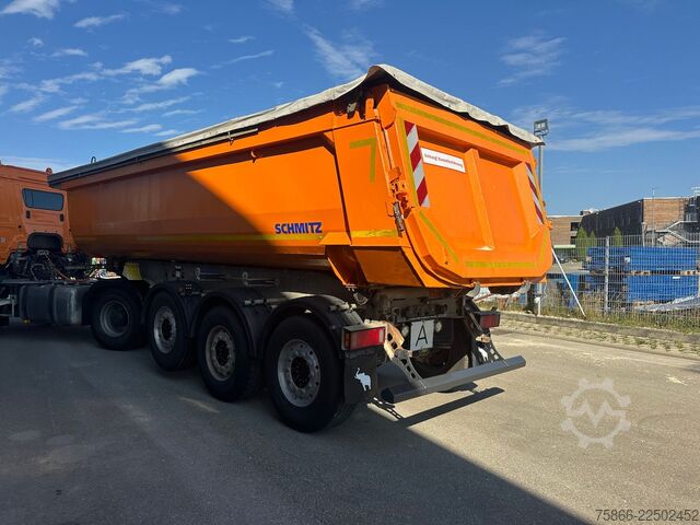 Ημιρυμουλκούμενο ανατρεπόμενο SCHMITZ CARGOBULL SKI 24 SL 7.2 Kippsattelauflieger mit Schiebever