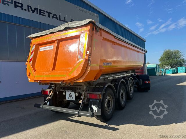 Ημιρυμουλκούμενο ανατρεπόμενο SCHMITZ CARGOBULL SKI 24 SL 7.2 Kippsattelauflieger mit Schiebever