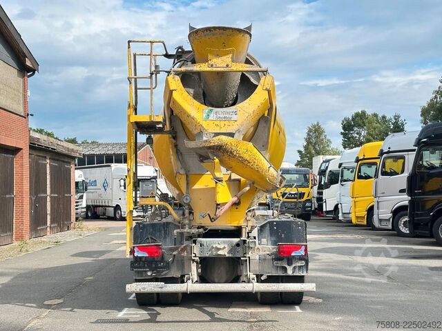 Betonblander lastbil MAN TGS 32.400 8x4BB Stetter 9m³ Klima Navi