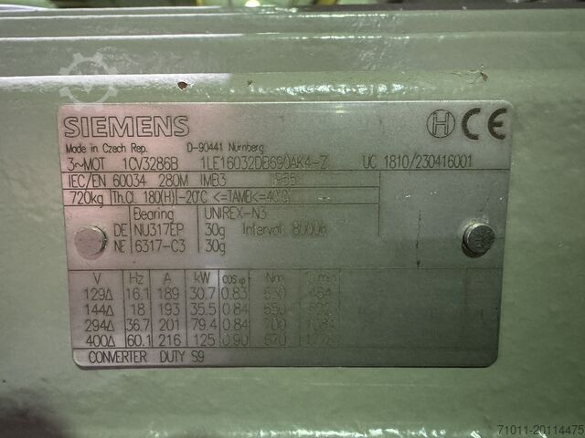Elektromotor Siemens 1LE16032DB690AK4-Z