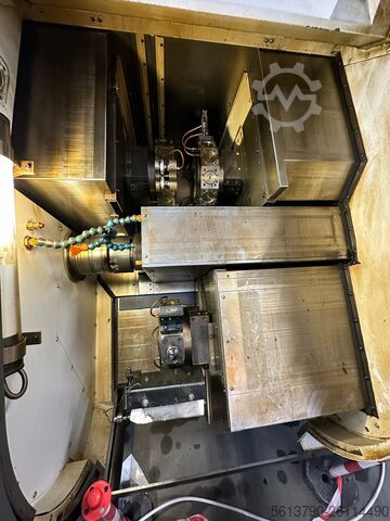 Nakamura-Tome NTM3 CNC-draaibank met 6m stangenaanvoer IRCO SiMag Breuning Nakamura-Tome Super NTM3