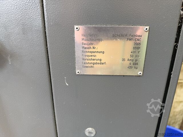 Precizni strug za obradu Scherer Feinbau PM1-CNC