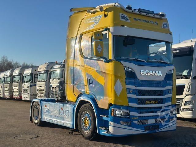 Standard nyergesvontató SCANIA S500 Xenon Retarder Standklima LED ACC