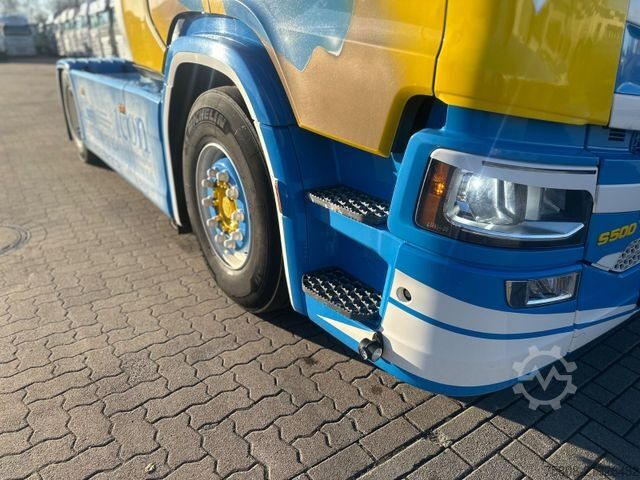 Standard nyergesvontató SCANIA S500 Xenon Retarder Standklima LED ACC