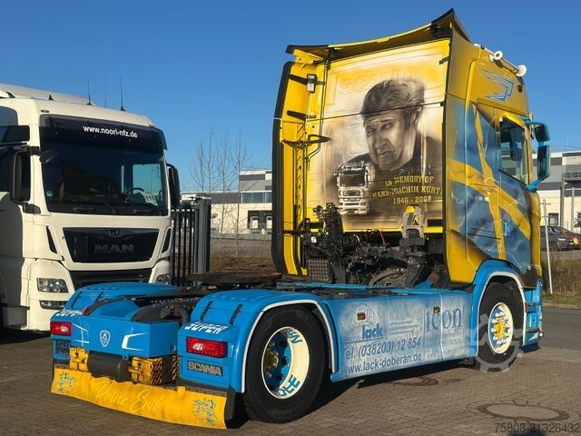 Standard nyergesvontató SCANIA S500 Xenon Retarder Standklima LED ACC