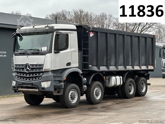 Billenő teherautó MERCEDES-BENZ Arocs 4148AK BB 8x8 Kipper 33m³ 3x Vorhanden
