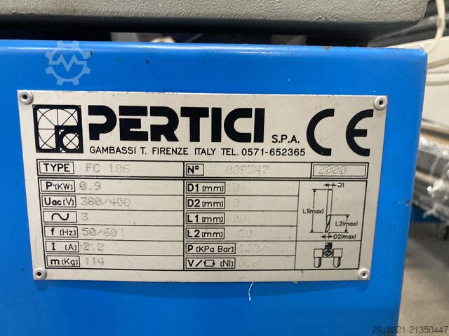 Kulp delme makinesi Pertici FC 105