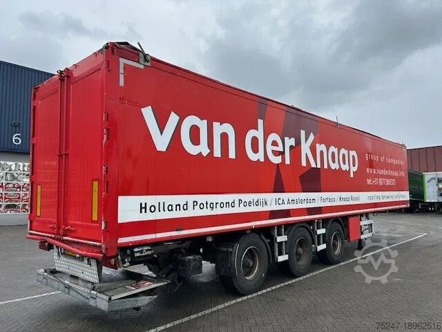 Vloer verplaatsen Knapen Trailers K20L - 80m3 Stuuras/Lenkachse