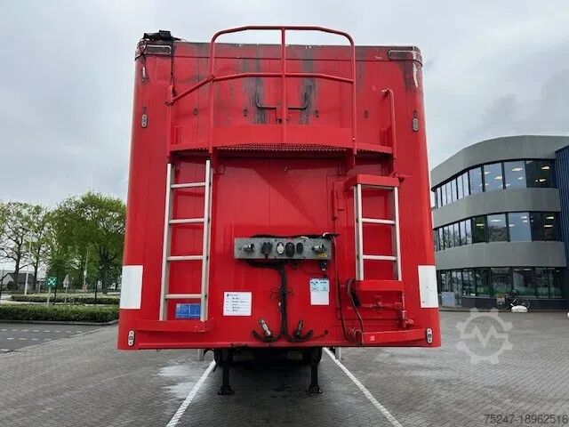 Vloer verplaatsen Knapen Trailers K20L - 80m3 Stuuras/Lenkachse