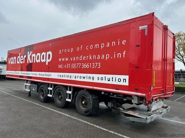 Vloer verplaatsen Knapen Trailers K20L - 80m3 Stuuras/Lenkachse