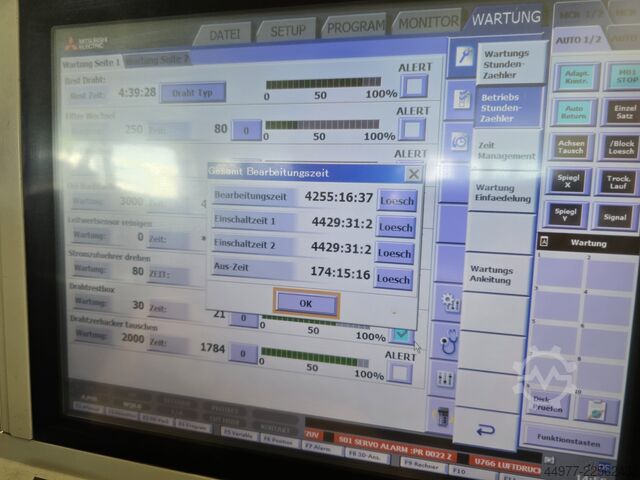 Draad vonkerosiemachine Mitsubishi Electric MV 2400 S